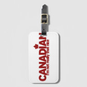 Canadese Humor Bagagelabel (Voorkant (verticaal))