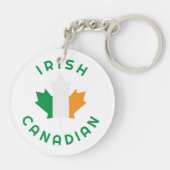 Canadese Ierse roots Sleutelhanger (Achterkant)