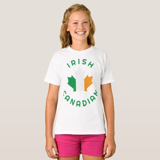 Canadese Ierse roots T-shirt (Voorkant volledig)