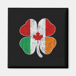 Canadese Ierse St. Patrick Canada Ierland Klaver Magneet