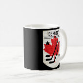 Canadese ijshockey voor Canada Day Koffiemok (Voorkant rechts)