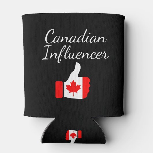 Canadese Influencer duikt omhoog de route van Ligh Blikjeskoeler (Achterkant)