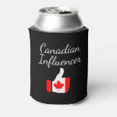 Canadese Influencer duikt omhoog de route van Ligh Blikjeskoeler (Blikje Achterkant)