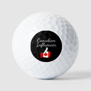 Canadese Influencer duikt omhoog de route van Ligh Golfballen