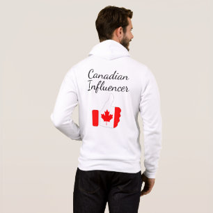 Canadese Influencer duikt omhoog de route van Ligh Hoodie