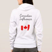Canadese Influencer duikt omhoog de route van Ligh Hoodie (Achterkant)