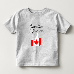 Canadese Influencer duikt omhoog de route van Ligh Kinder Shirts