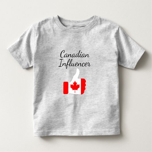Canadese Influencer duikt omhoog de route van Ligh Kinder Shirts (Voorkant)
