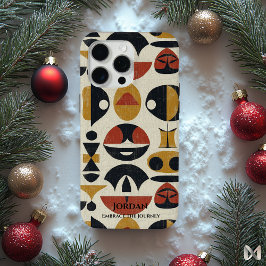 Canadese inheemse totemkunst, Abstracte elegantie iPhone 15 Pro Max Hoesje