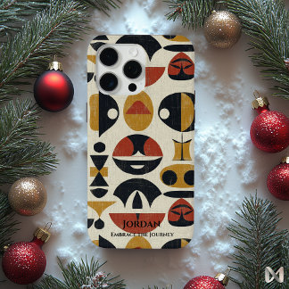 Canadese inheemse totemkunst, Abstracte elegantie iPhone 15 Pro Max Hoesje