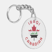 Canadese Irakese roots Sleutelhanger (Voorkant Links)