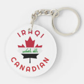 Canadese Irakese roots Sleutelhanger (Achterkant)