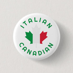 Canadese Italiaanse roots Ronde Button 3,2 Cm