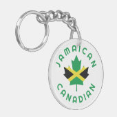 Canadese Jamaicaanse Roots Sleutelhanger (Voorkant Links)