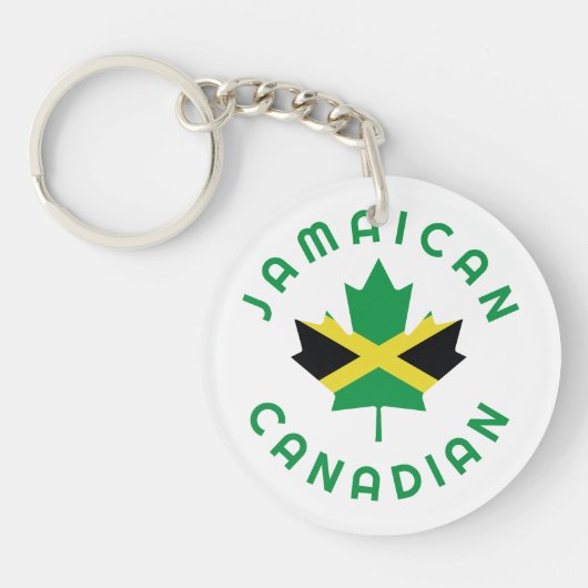 Canadese Jamaicaanse Roots Sleutelhanger (Voorkant)