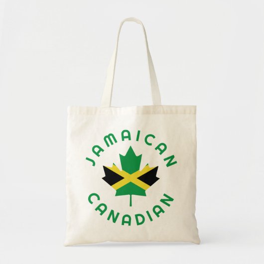 Canadese Jamaicaanse Roots Tote Bag (Voorkant)
