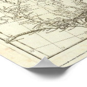 Canadese kaart poster (Hoek)