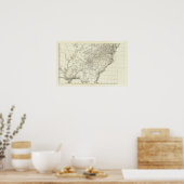 Canadese kaart poster (Keuken)