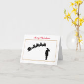 Canadese Kaart voor kerstmis en kerstmis (Gele Bloem)