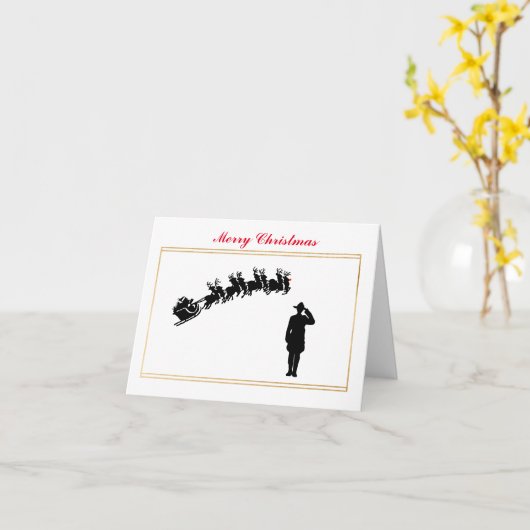 Canadese Kaart voor kerstmis en kerstmis (Gele Bloem)