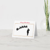 Canadese Kaart voor kerstmis en kerstmis (Voorkant)