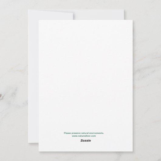 Canadese kerst sneeuwpop met kettingzaag. feestdagenkaart (Achterkant)