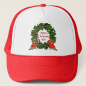 Canadese kerst trucker pet (Voorkant)