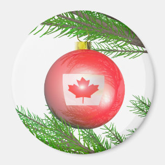 Canadese Kerstboom Decoratie Magneet