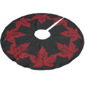 Canadese kerstboomrokken Cool Canada Maple Leaf Kerstboom Rok (Gekanteld)