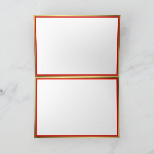 Canadese Kerstmis Feestdagen Kaart (Binnen)