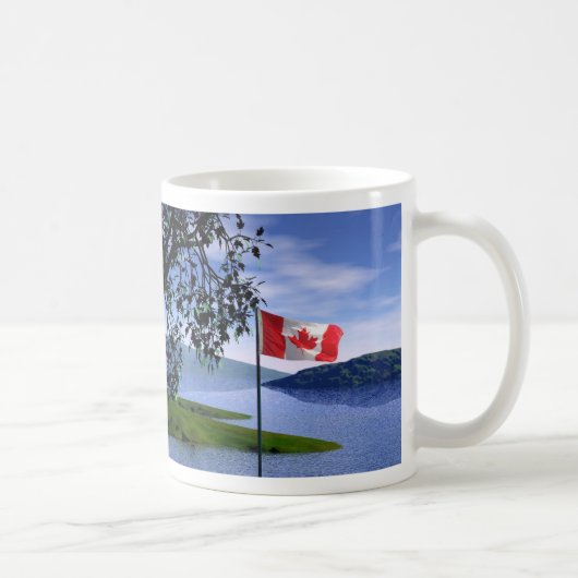 Canadese Kleuren Koffiemok (Rechts)