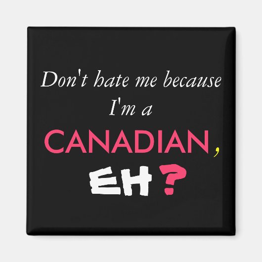 CANADESE koelkast magneet (Voorkant)