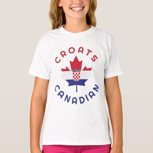 Canadese Kroaten Roots T-shirt (Voorkant)