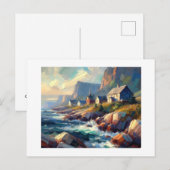 Canadese kust, briefkaart (Voorkant / Achterkant)