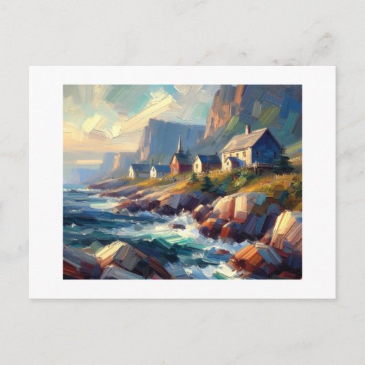 Canadese kust, briefkaart (Voorkant)