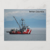 Canadese kustwacht briefkaart (Voorkant)