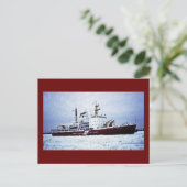 Canadese kustwacht/Garde côtière canadienne Briefkaart (Staand voorkant)