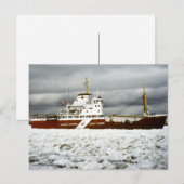 Canadese kustwacht/Garde côtière canadienne Briefkaart (Voorkant / Achterkant)