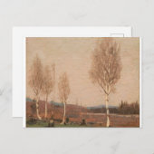  Canadese landelijke scene Tom Thomson's Birches Briefkaart (Voorkant / Achterkant)