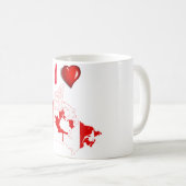 Canadese landenvlag koffiemok (Voorkant rechts)