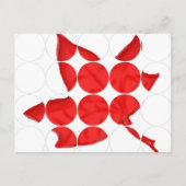 Canadese Leaf Briefkaart (Voorkant)