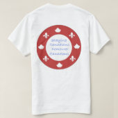 Canadese LeeMariie's creatieve ontwerpen T-shirt (Design achterkant)