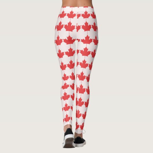 Canadese Leggings van de Blauwe Blade van de Dag (Achterkant)