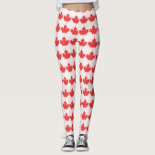 Canadese Leggings van de Blauwe Blade van de Dag (Voorkant)