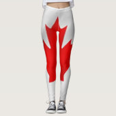 Canadese Leggings voor de Mode van de vlag (Voorkant)