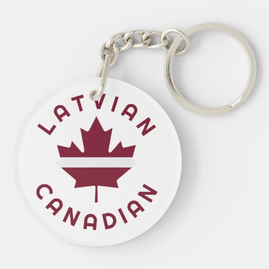 Canadese Letse roots Sleutelhanger (Achterkant)