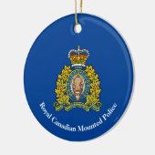 Canadese Logo kerstversiering Keramisch Ornament (Links)