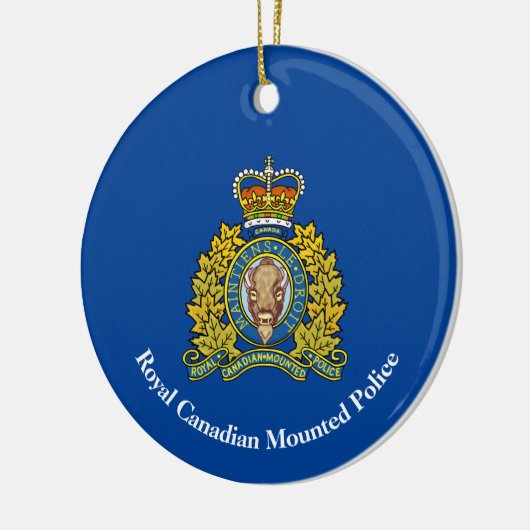 Canadese Logo kerstversiering Keramisch Ornament (Links)