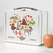 Canadese Love custom name lunchbox (In situ)