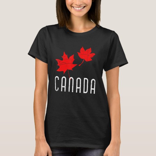 Canadese maaple Leaf Canada 1 T-shirt (Voorkant)